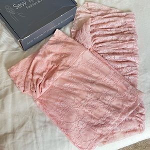 Sew Trendy Mermaid Pink Blush Dress